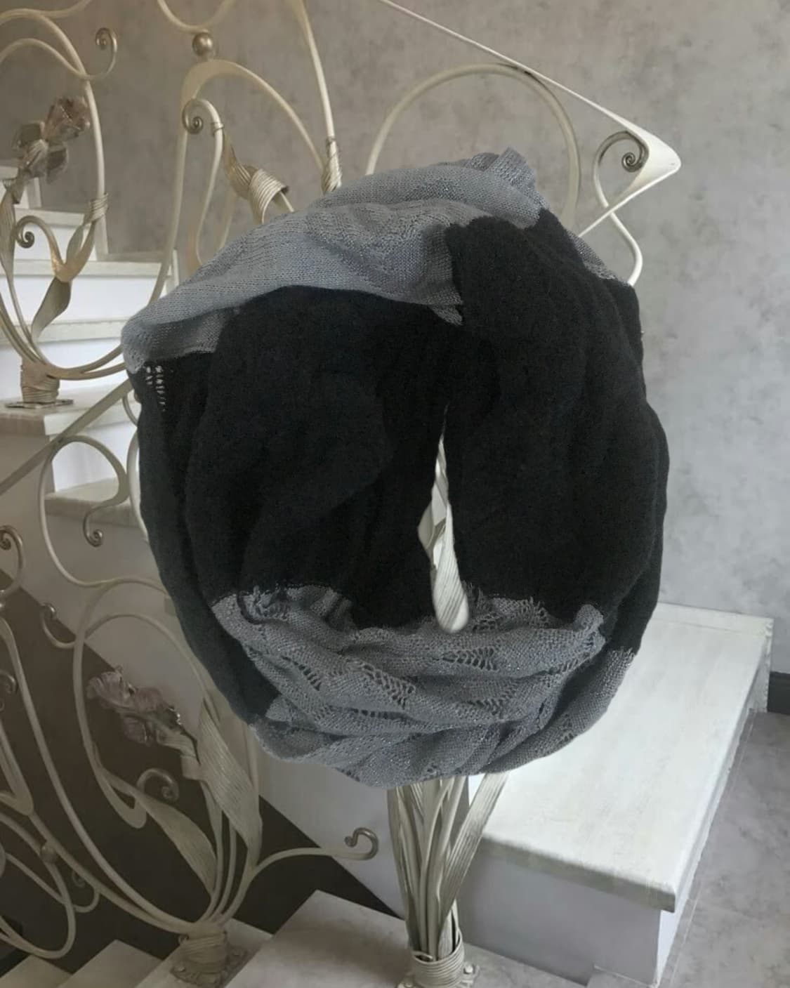 vintage grey - black muffler 상품이미지8