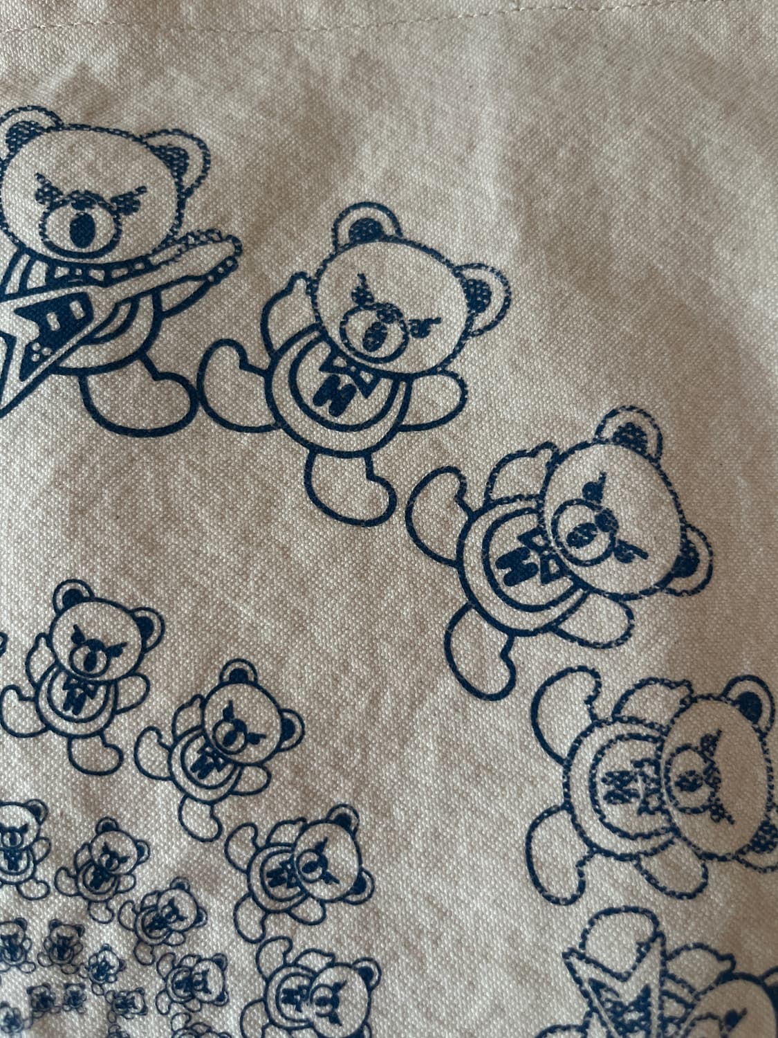 히스테릭 글래머 퍽베어 캔버스 토트백 상품이미지7