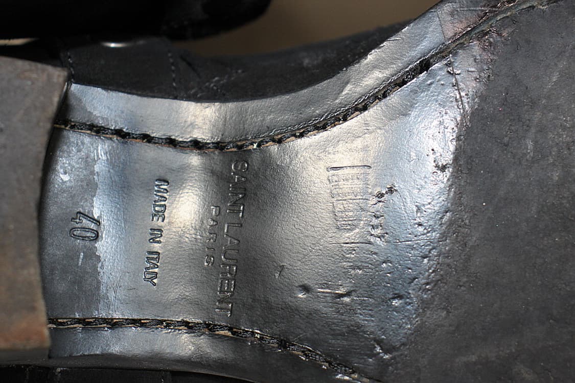 Saint laurent 생로랑 부츠 40 1/2 (255) 상품이미지8