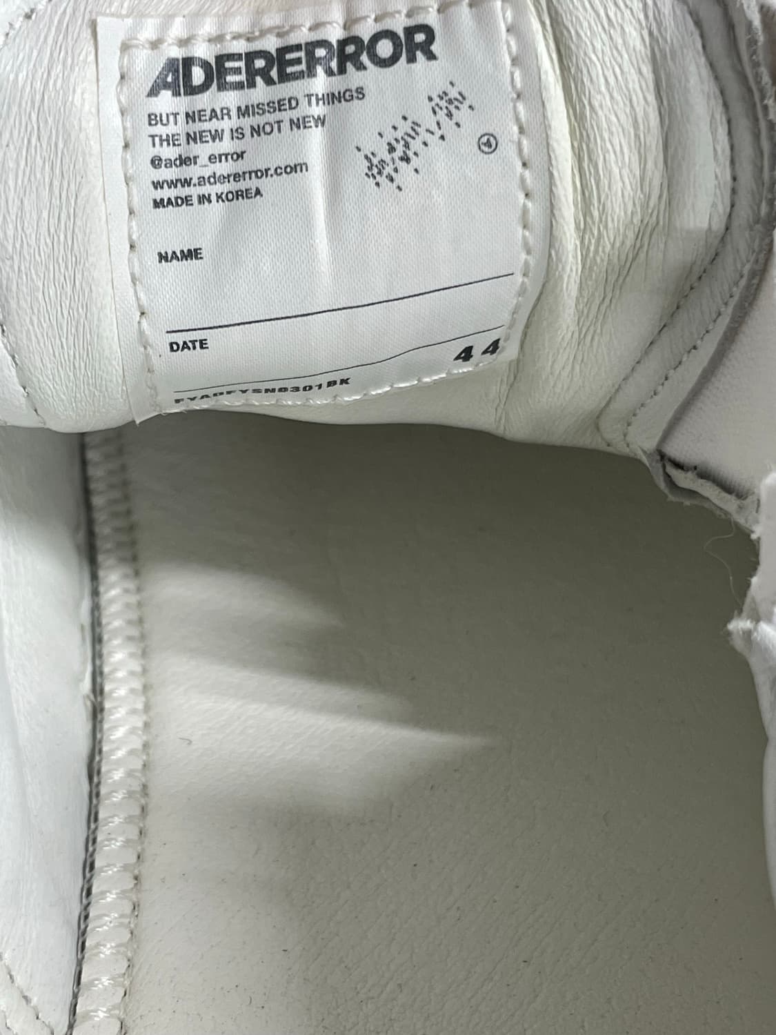 아더에러 로그 라드 테닛 느와르 44(290) 상품이미지5