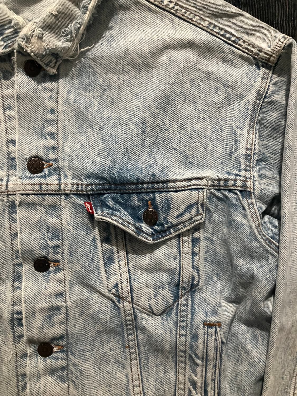 🇺🇸 80s USA 빈티지 리바이스 70506 3세대 데님 자켓 상품이미지3