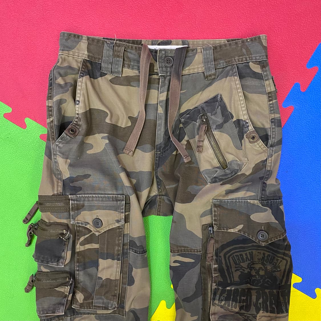 TWIST 카모플라쥬 유틸리티 카고 팬츠 상품이미지2