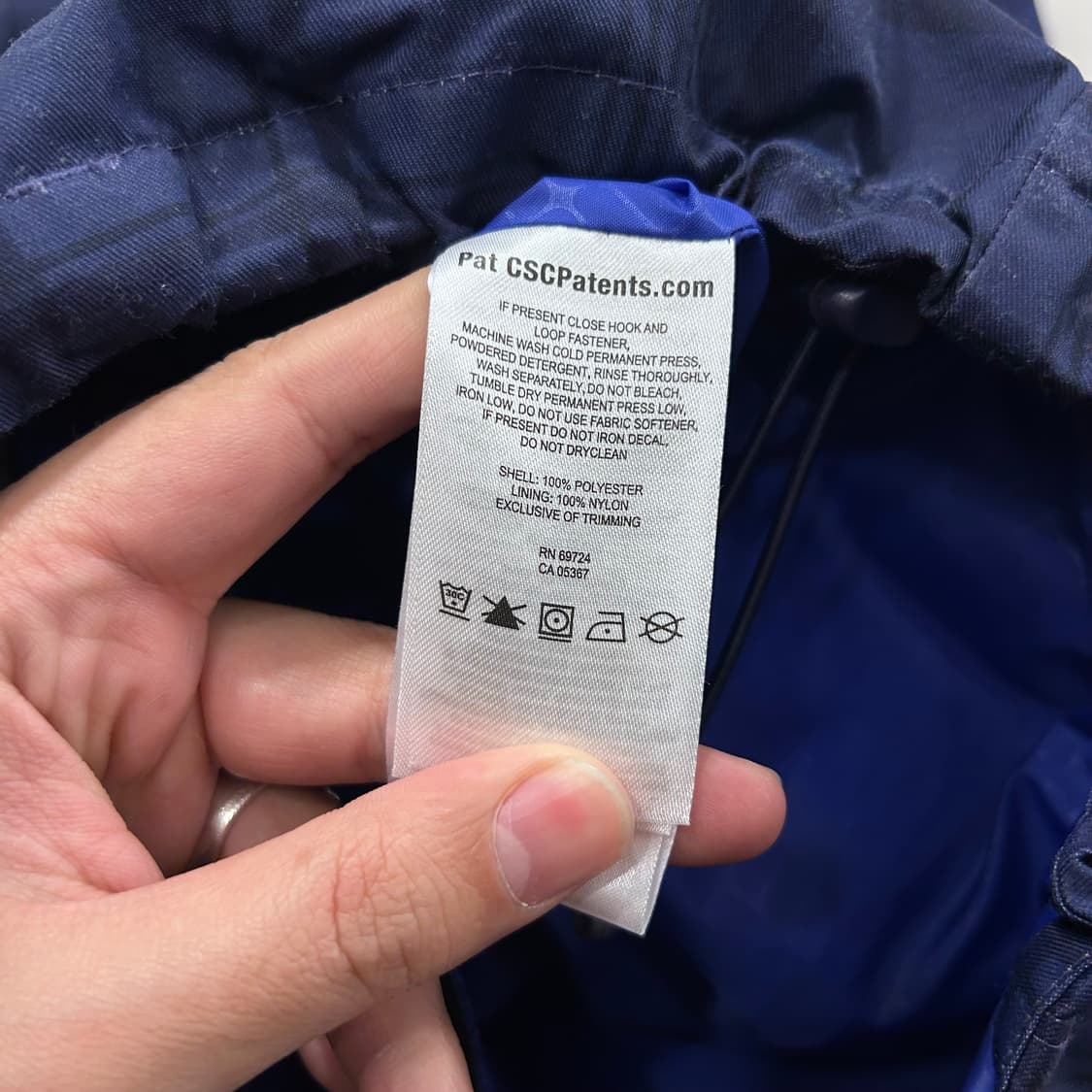 컬럼비아 인터체인지 체크패턴 하이넥 후드 스키자켓 상품이미지4