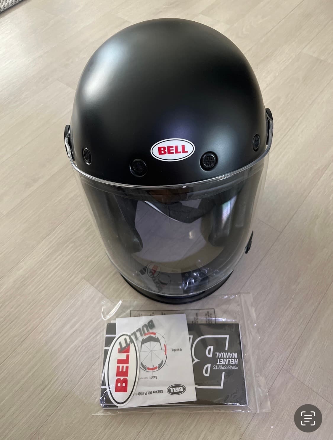 벨 불릿 솔리드 무광 블랙 S 새상품 상품이미지1