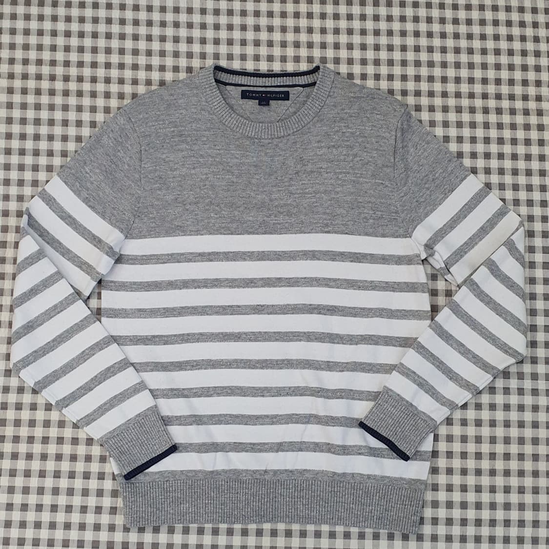 타미힐피거 얇은 면니트 남자95 상품이미지1