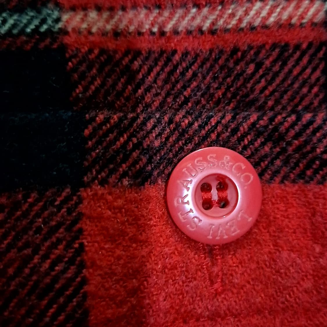 Levis 리바이스 누빔 버팔로 체크 셔츠 상품이미지4