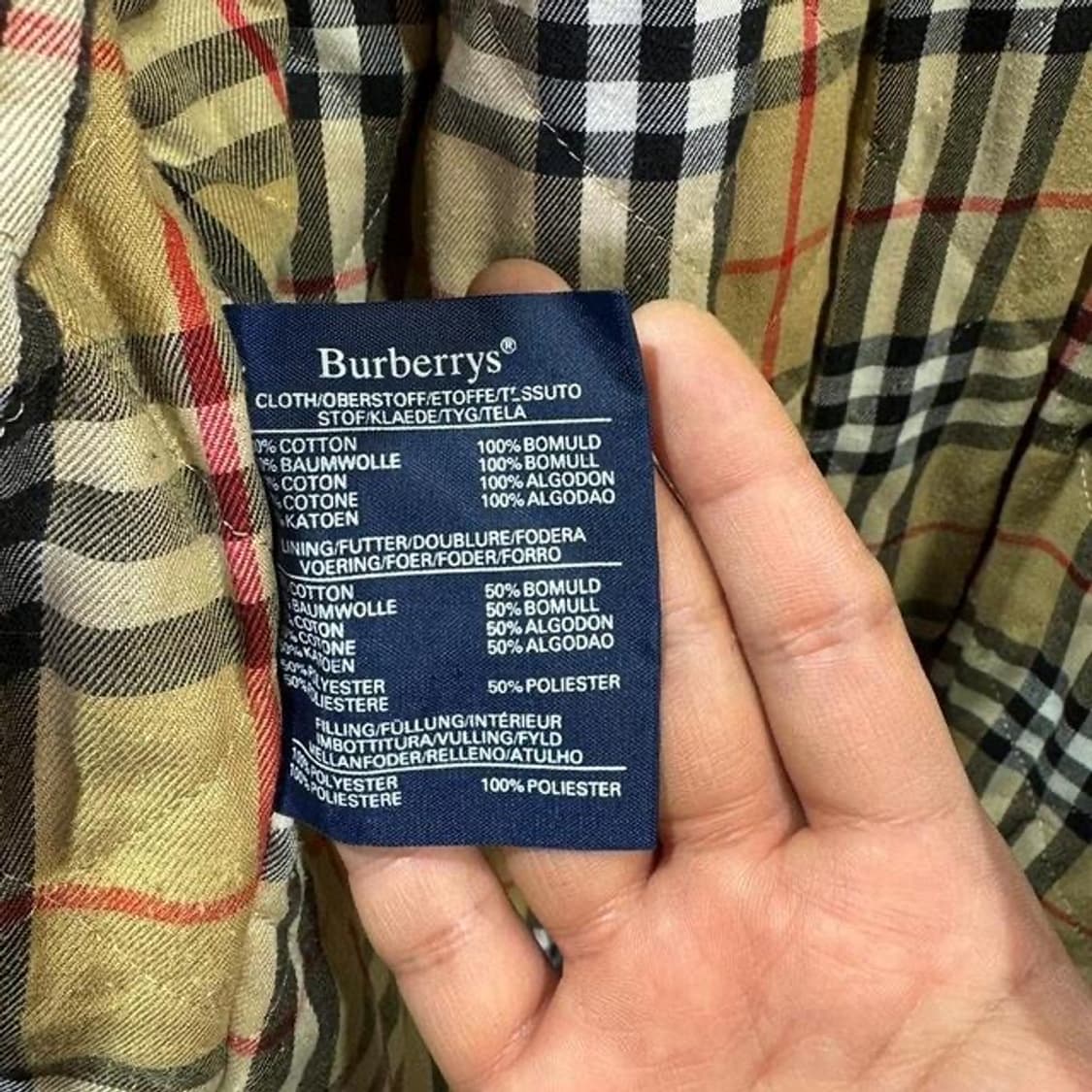 90s 버버리 마운틴 자켓 made in ENGLAND 상품이미지9