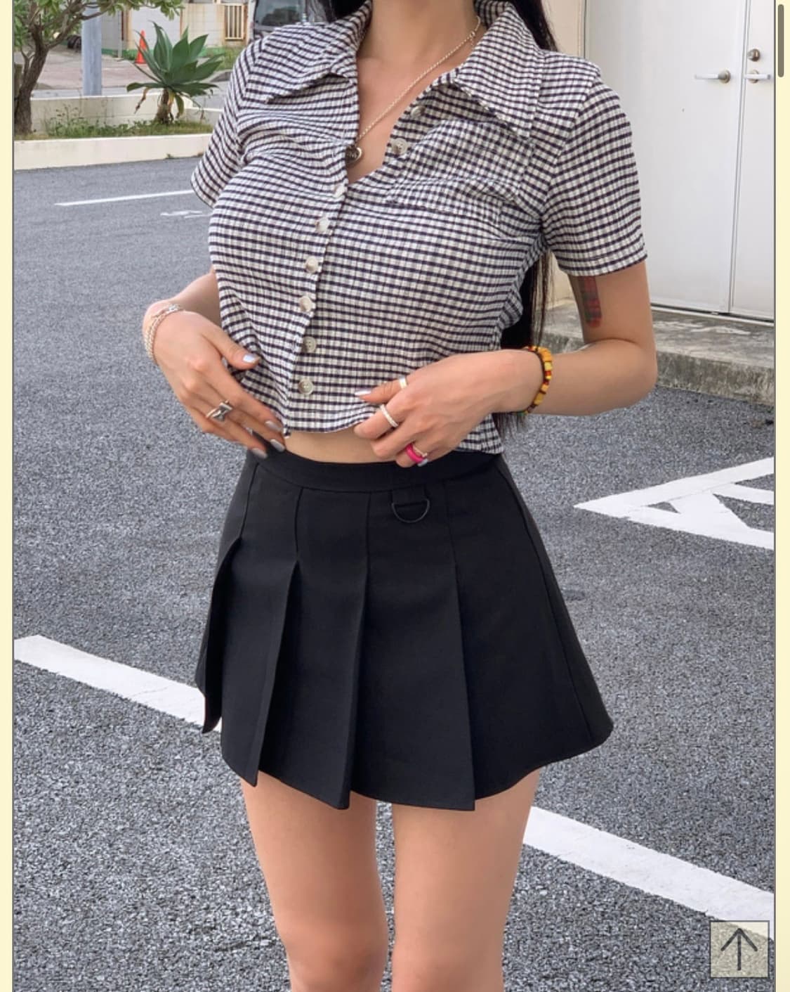새상품) 페일제이드 포켓 스커트 블랙 m 상품이미지2