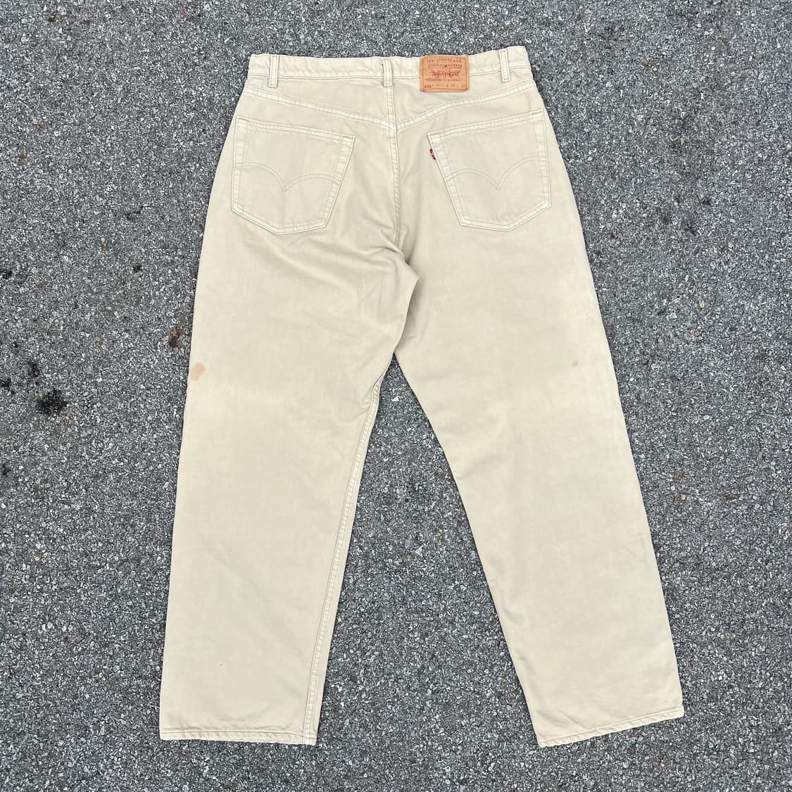 [36] 90s 미제 리바이스 565 크림 상품이미지5