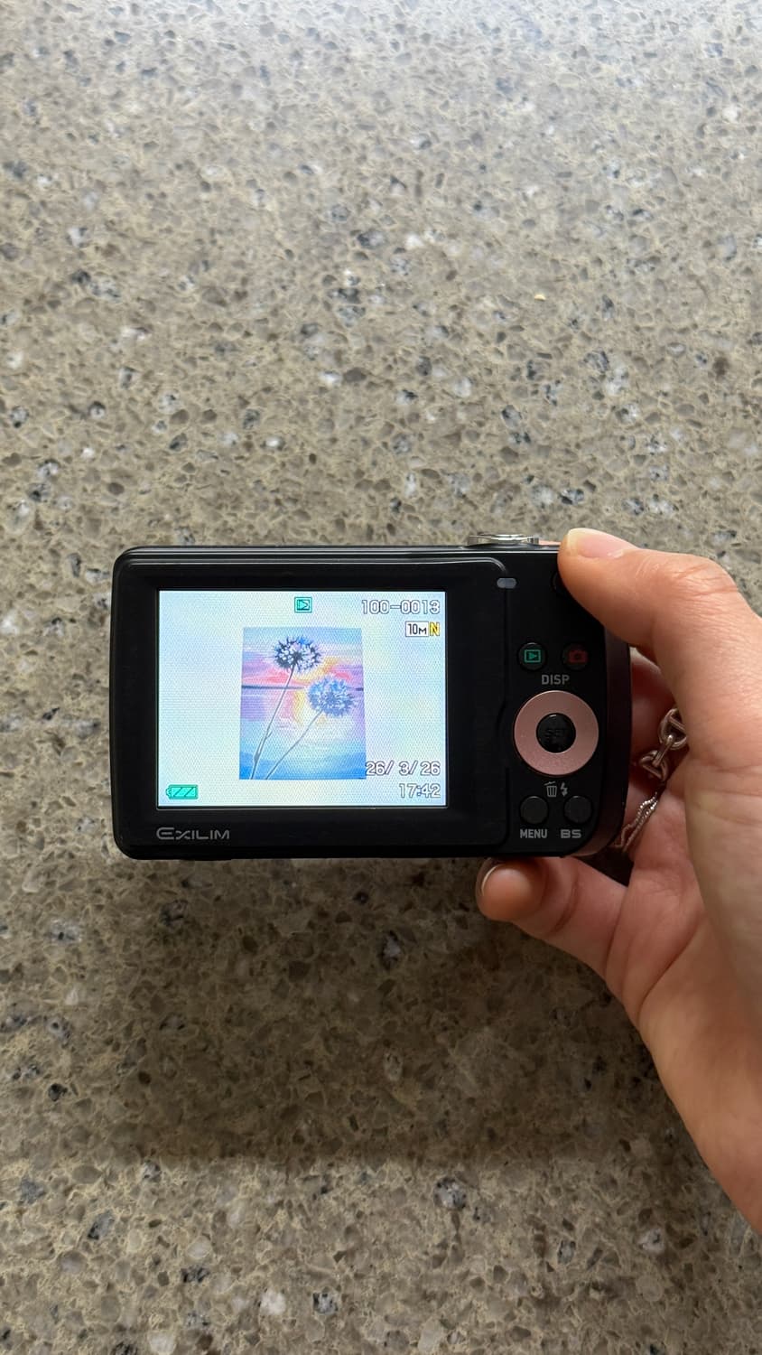 카시오 엑슬림 ex-z33 베이비 핑크 상품이미지8