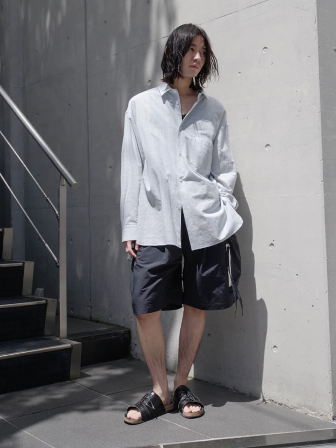 우루 URU Tokyo 24ss Cotton Check Shirts 상품이미지8