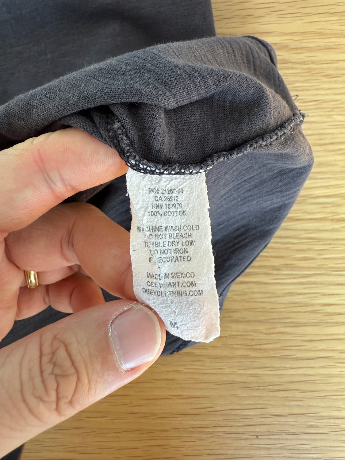 오베이(OBEY) 반팔 티셔츠(MEXICO) 상품이미지6