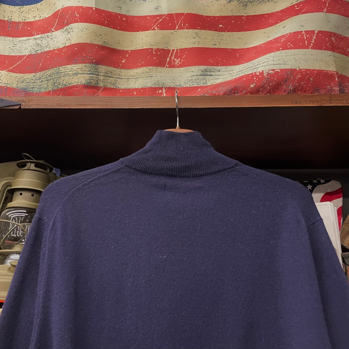 90s 폴로 랄프로렌 하프 집업 코튼 니트 스웨터 상품이미지4