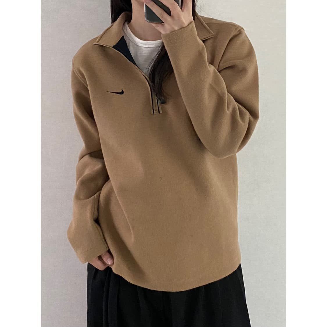 나이키 반집업 맨투맨 상품이미지1