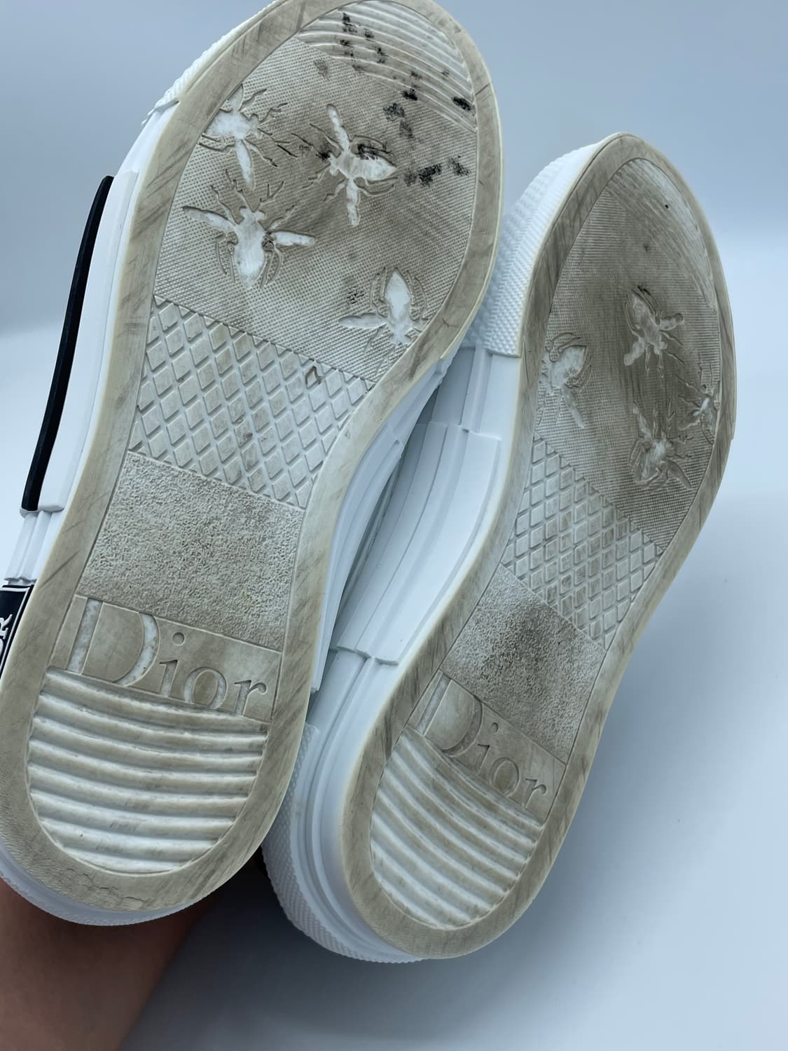 [ 40 ] 정품 디올 B23 로우탑 오블리크 스니커즈  상품이미지5