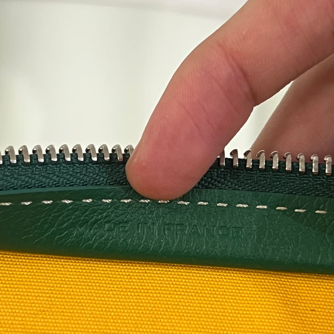 고야드 쥬방스 클러치 GM 스페셜 그린 상품이미지6