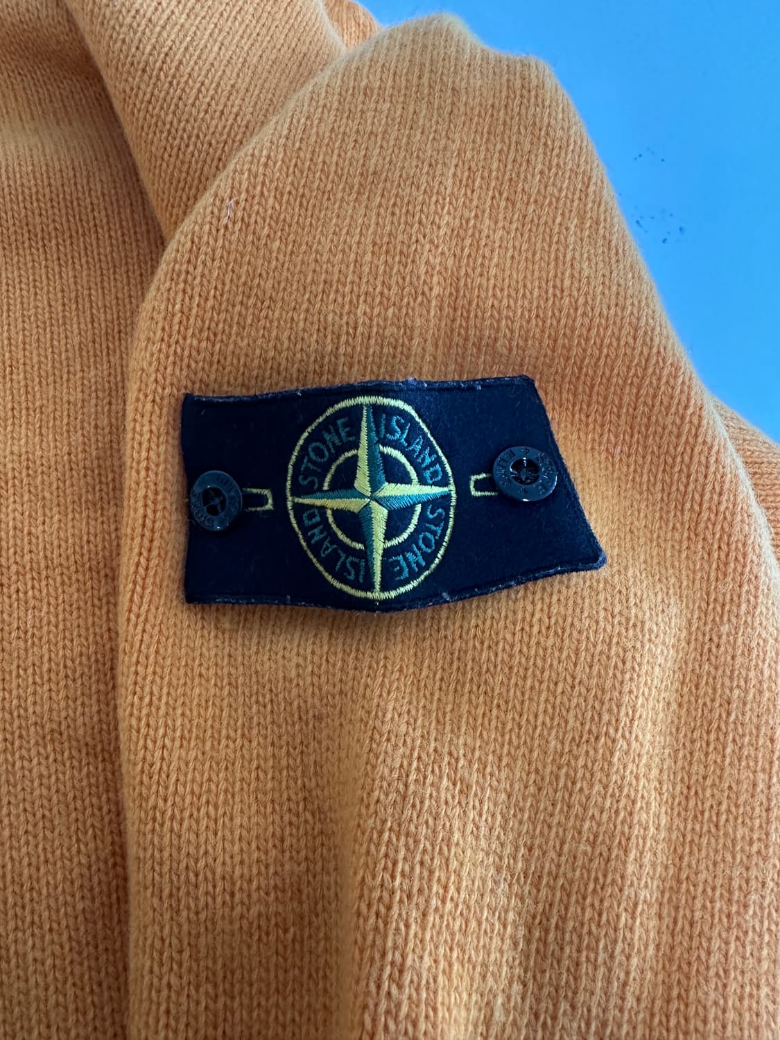 스톤아일랜드 오렌지 니트 XL 상품이미지3