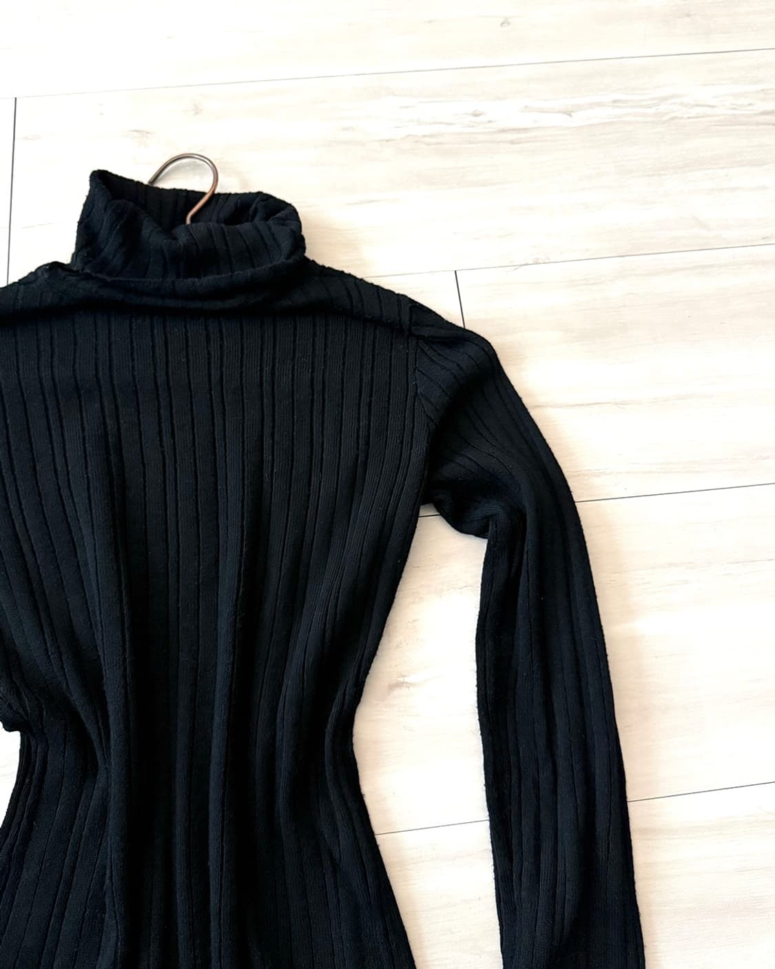 EGOIST Black knit top 상품이미지10