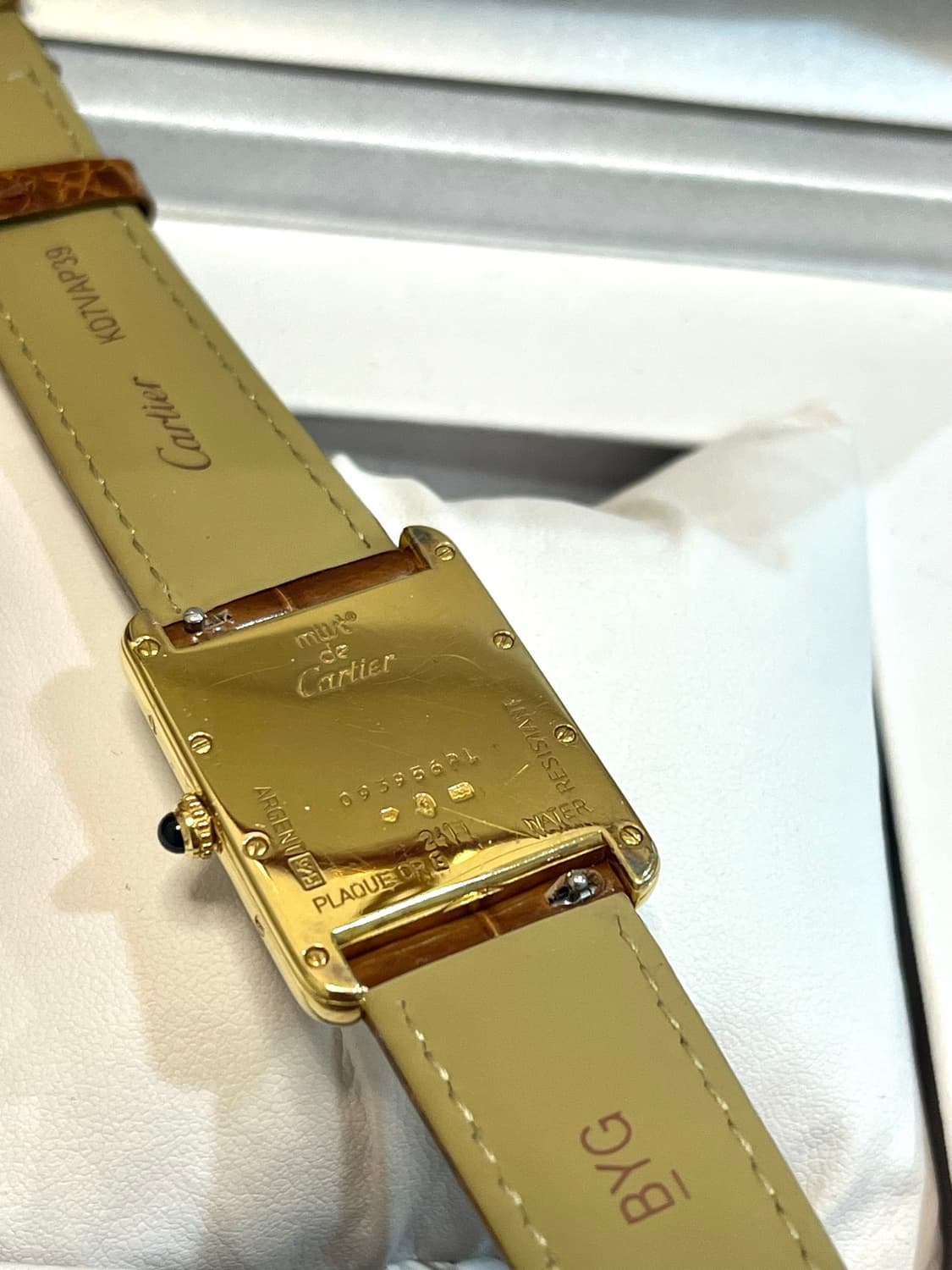 까르띠에 머스트 탱크 / Cartier must de tank 상품이미지4