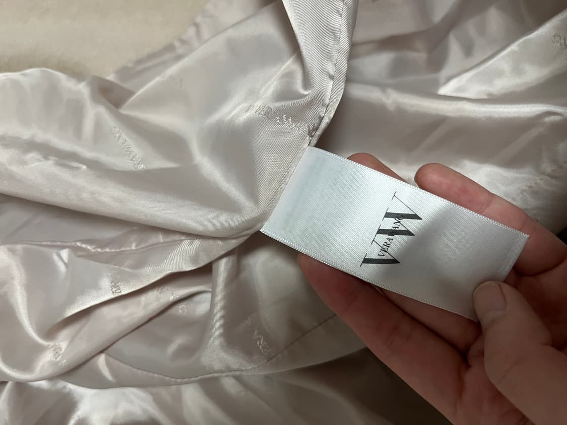 새상품) VERA WANG 앙고라 울 (100%) 롱코트 상품이미지10