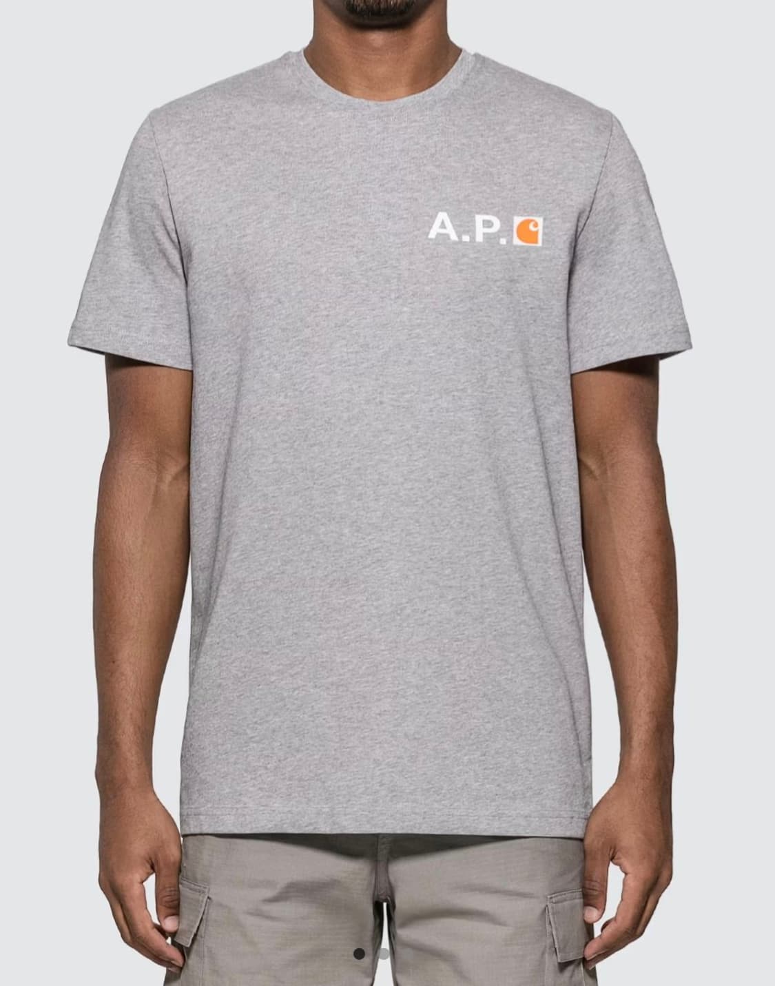 A.P.C. × Carhartt WIP Fire T-Shirt 그레이 M 상품이미지1