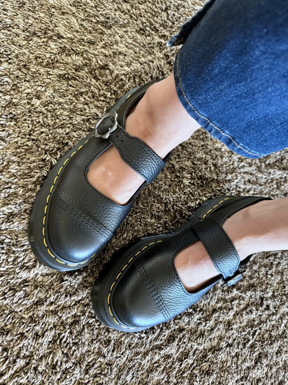 닥터마틴 메리제인 아디나 플라워 버클 플랫폼 옥스포드 슈즈 상품이미지1