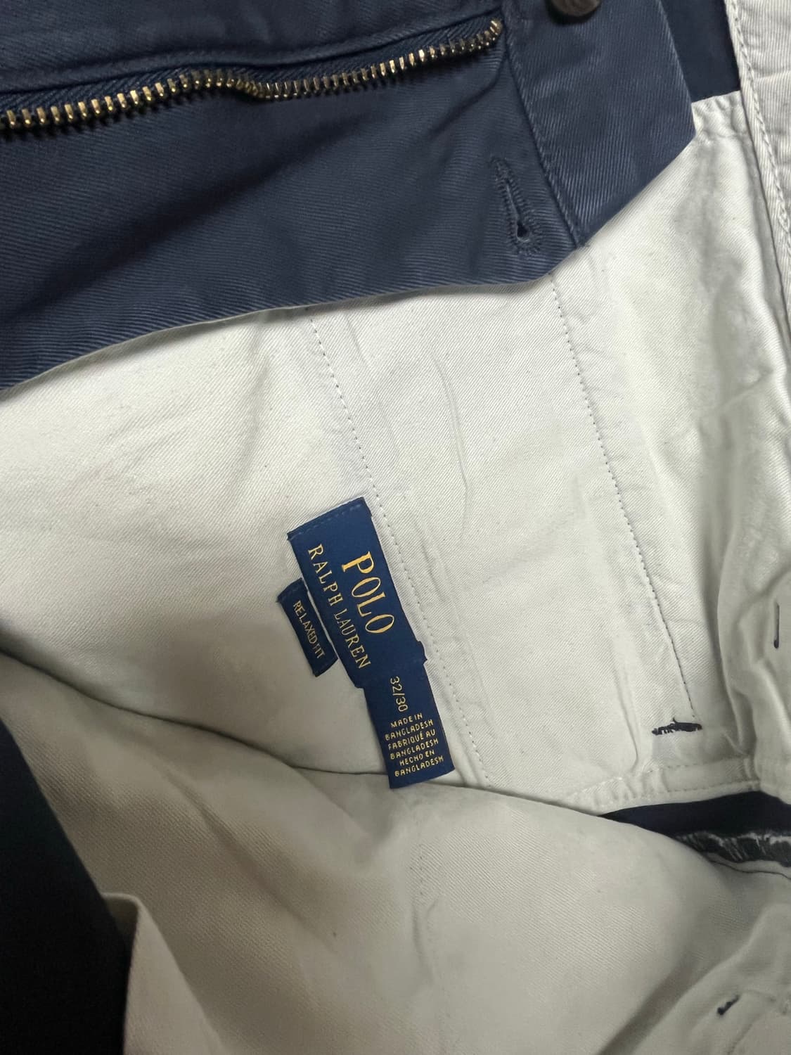 폴로 휘트먼 치노 네이비 새상품 (32/30) 상품이미지5