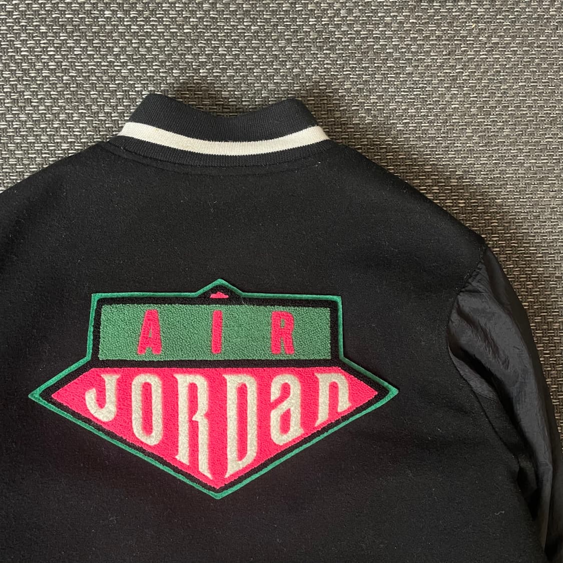 조던 자수 빅로고 DNA 울 바시티 자켓 M 상품이미지4