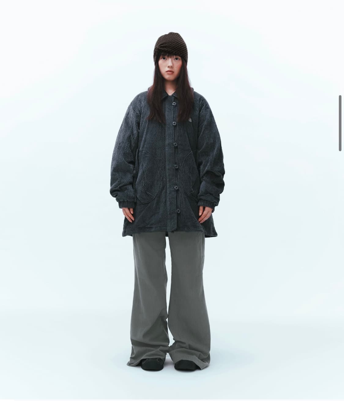 코이세이오 코지 봄버 자켓 블루그레이 2사이즈 상품이미지2