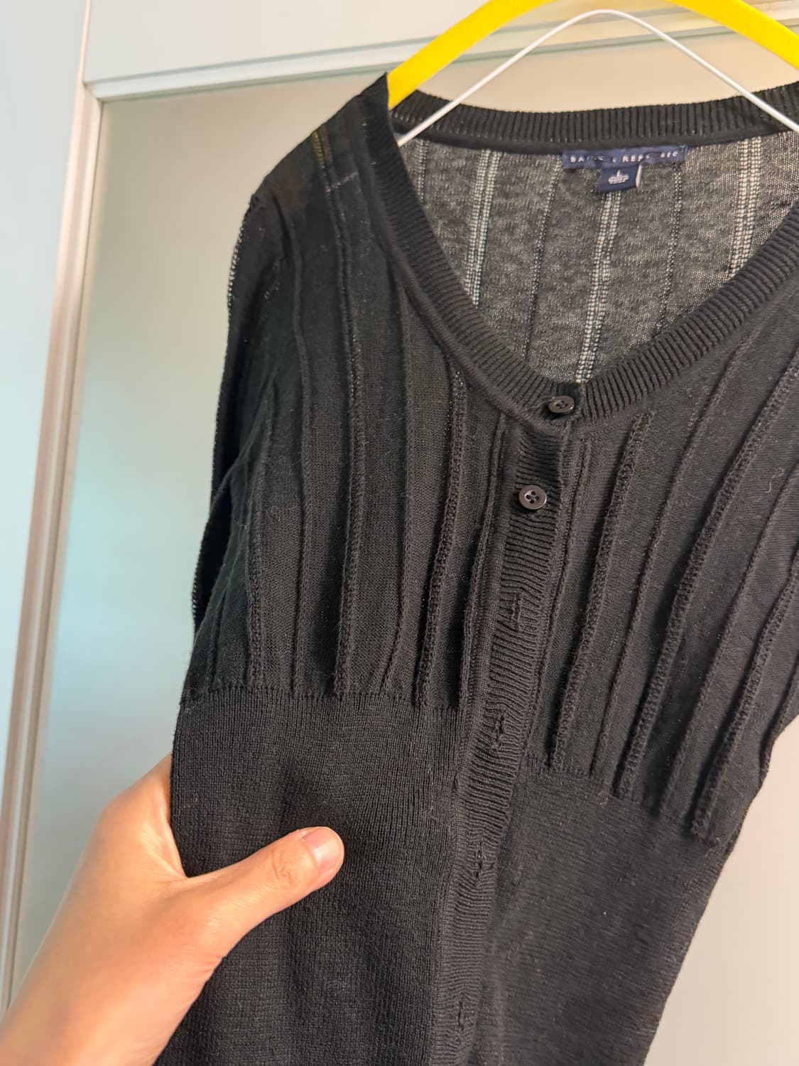 바나나리퍼블릭 가디건 블랙 L 상품이미지3