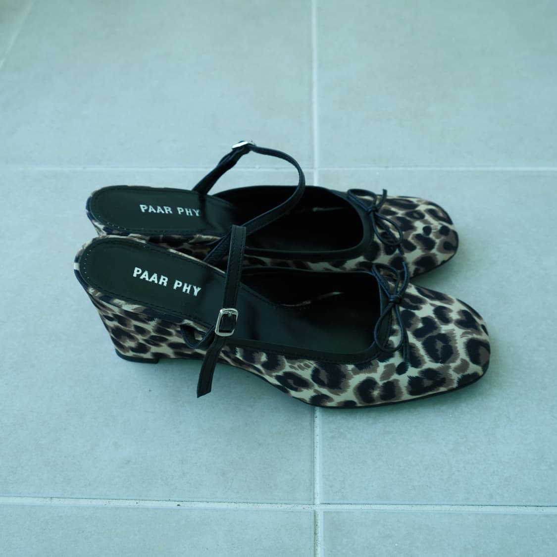 레오파드 발레힐(38 size) 상품이미지2