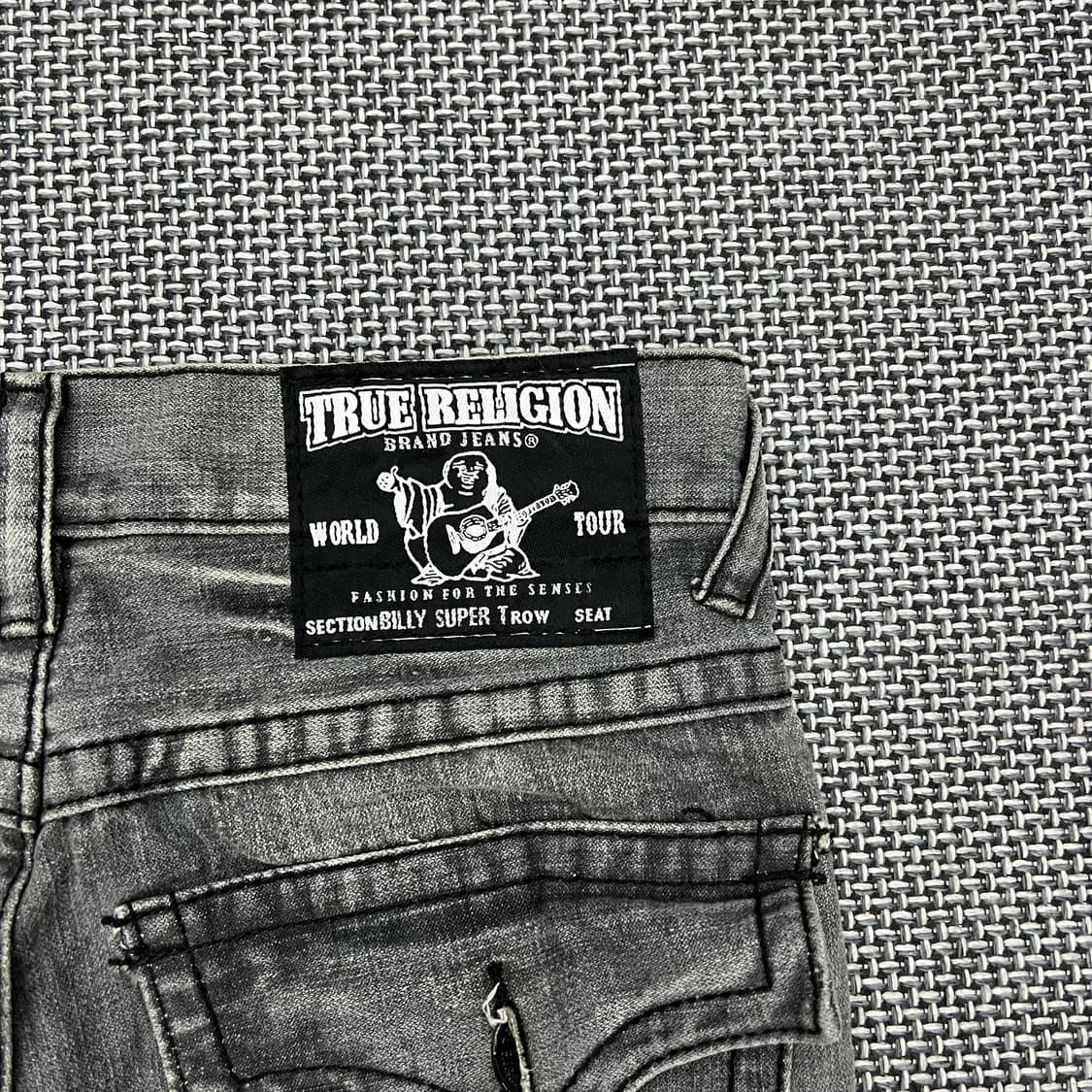 트루릴리전 빌리수퍼티 흑청팬츠 상품이미지5