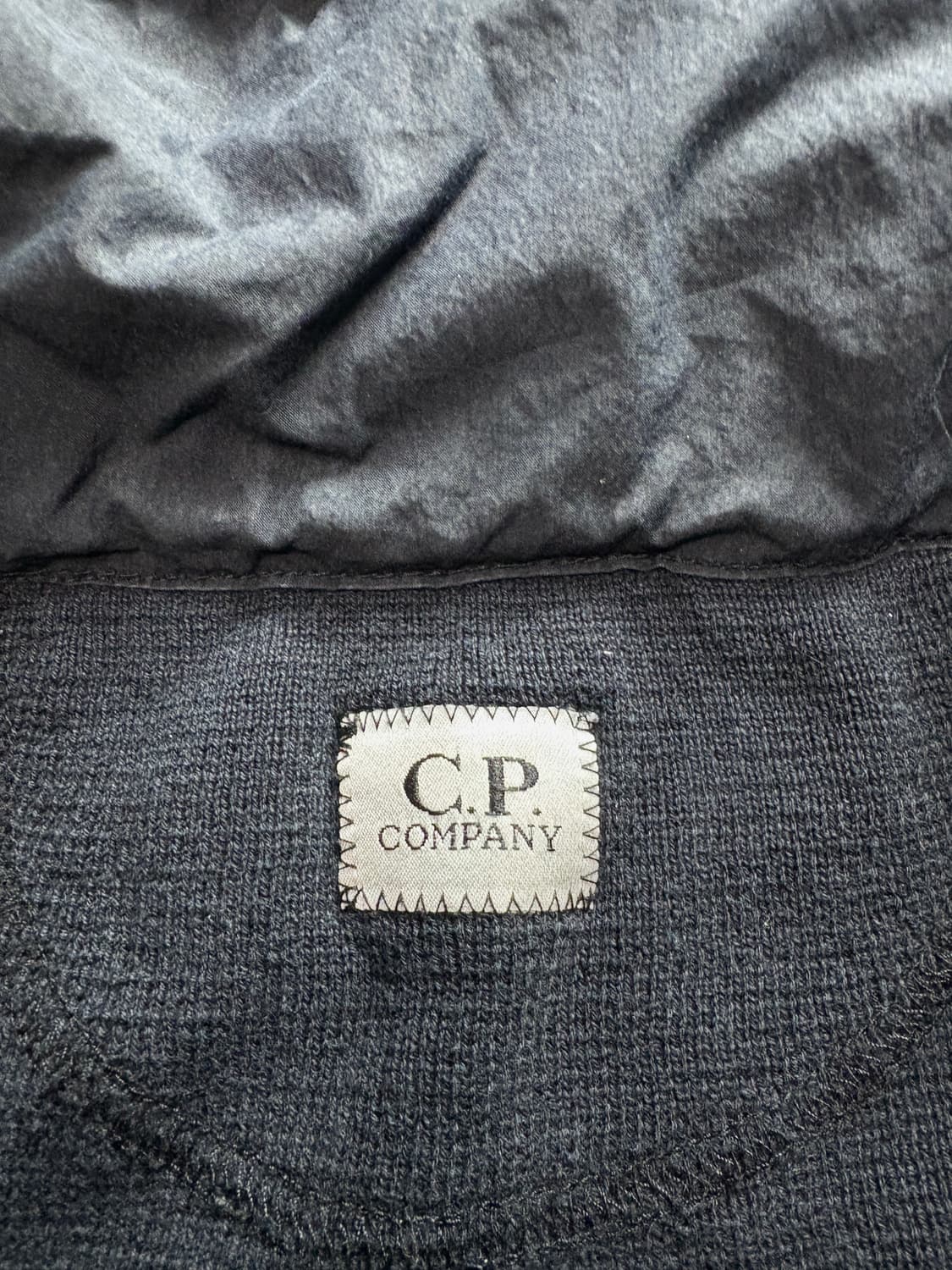 씨피컴퍼니 고글 렌즈 니트 집업 자켓 2787 상품이미지3