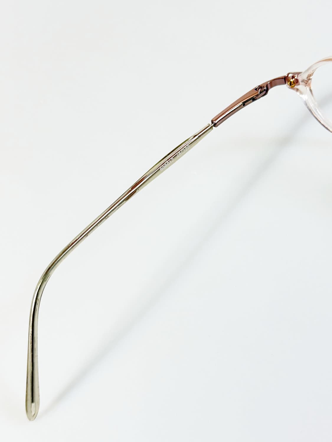 90s Legend 클리어 뿔테 오벌 프레임 빈티지 안경 상품이미지6