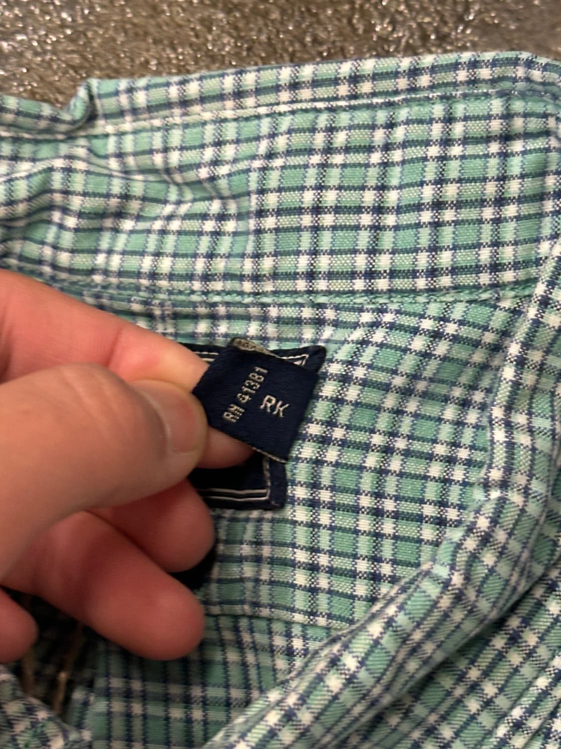 폴로 랄프로렌 체크 셔츠  XL 상품이미지6