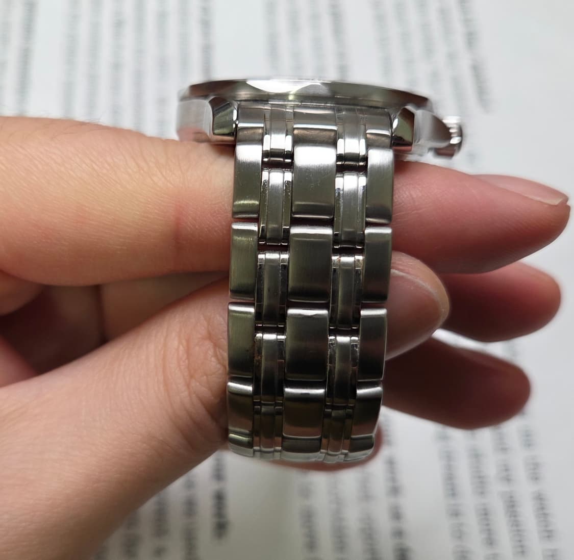 오메가 씨마스터 300m 물결 36mm 쿼츠 브레이슬릿 ver. 상품이미지7