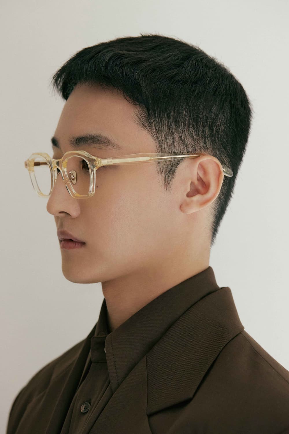윤베를린 x 라보토리 MICONISM 001 YQ 옐로우 쿼츠 안경 상품이미지1