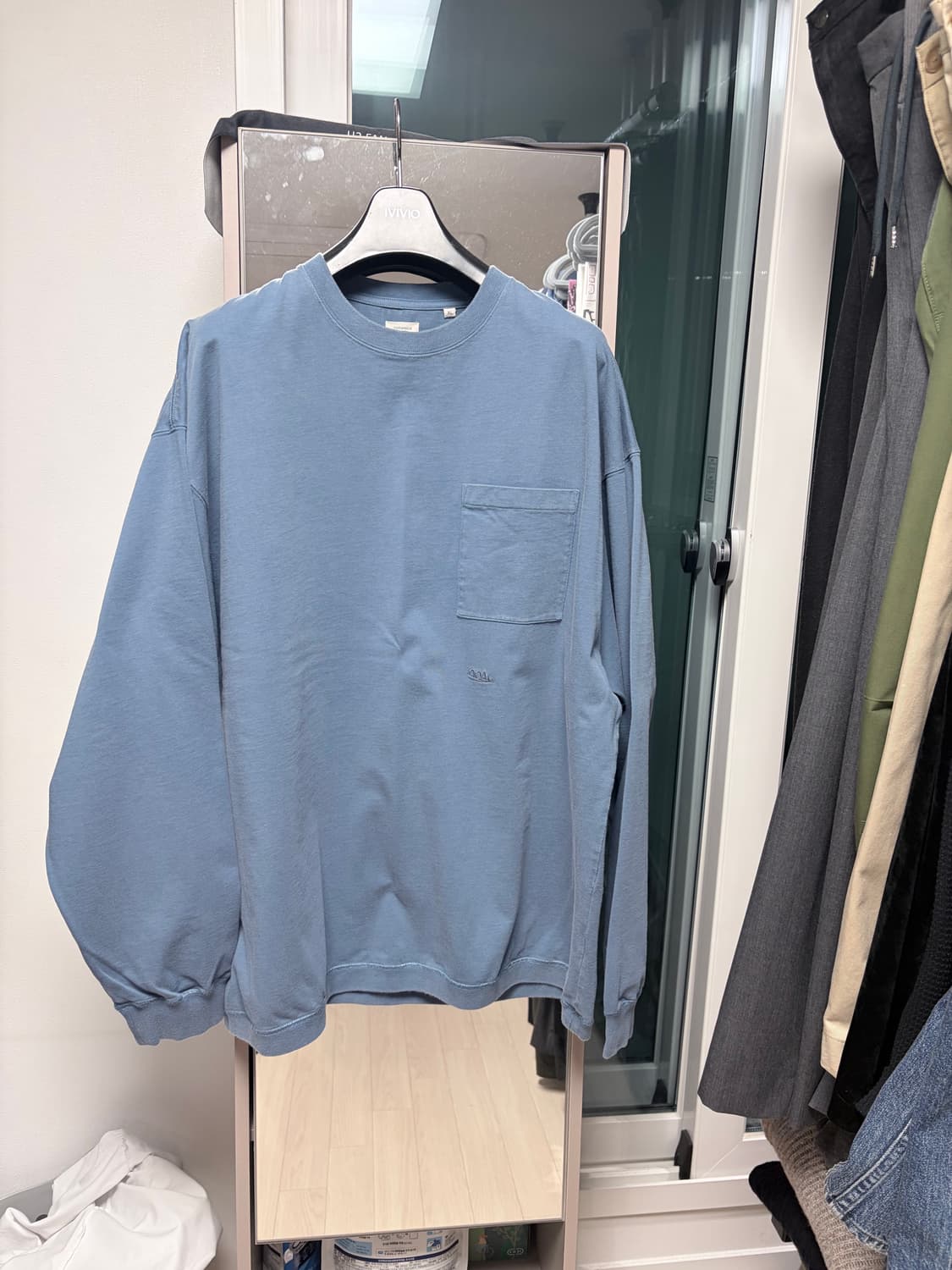 Nanamica 긴팔 포켓 티셔츠 XL 상품이미지1