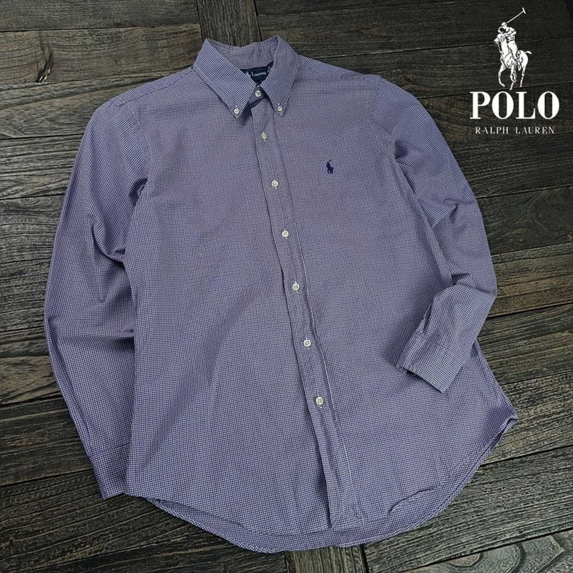 [폴로 랄프로렌] 포니 로고 자수 셔츠 M19050 상품이미지1