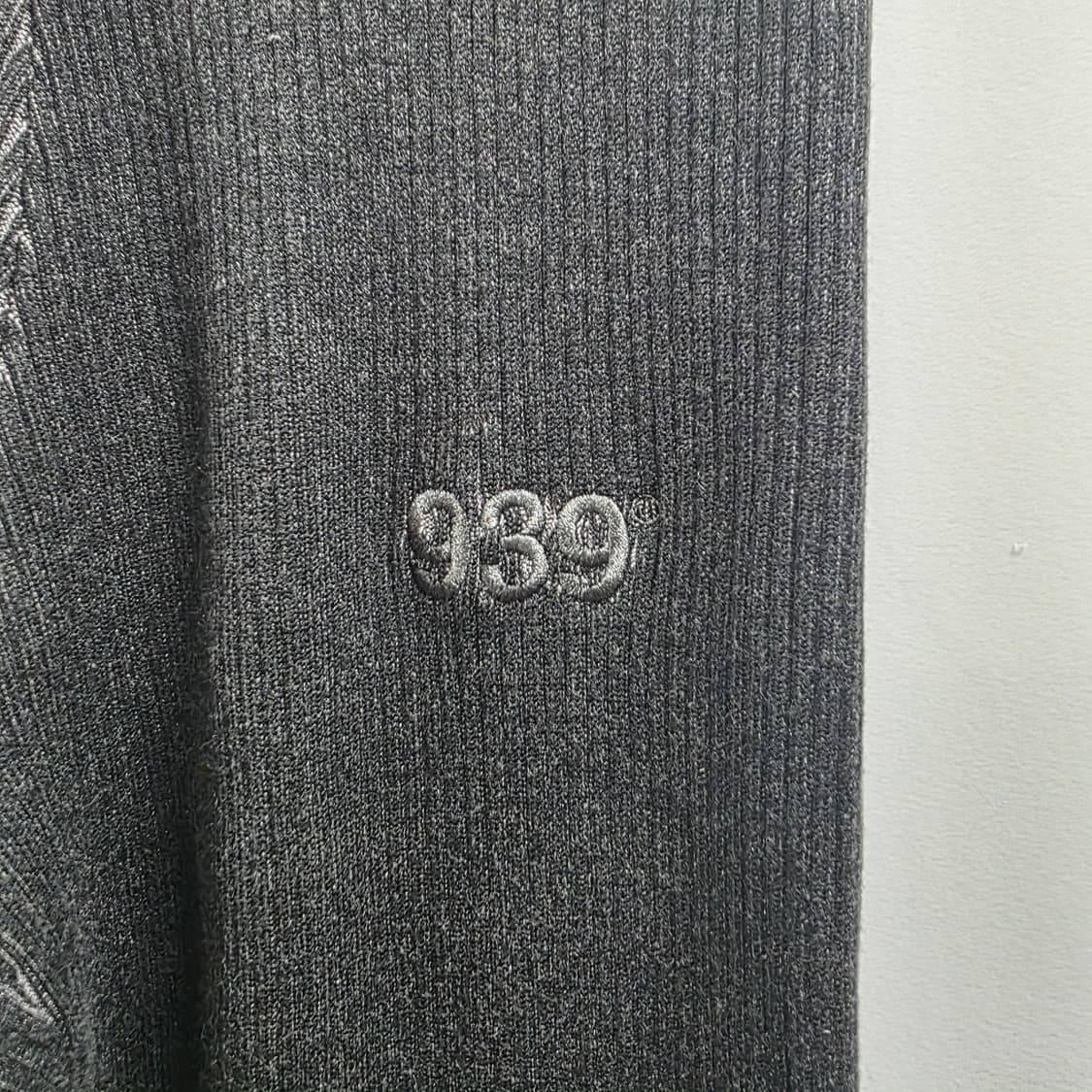 1163 아카이브볼드 골지 니트 팬츠 블랙 S 데일리룩 상품이미지8