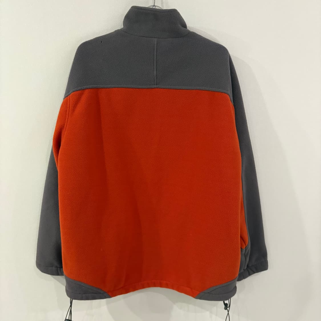 코오롱 플리스 자켓 105 오렌지/회색 상품이미지5