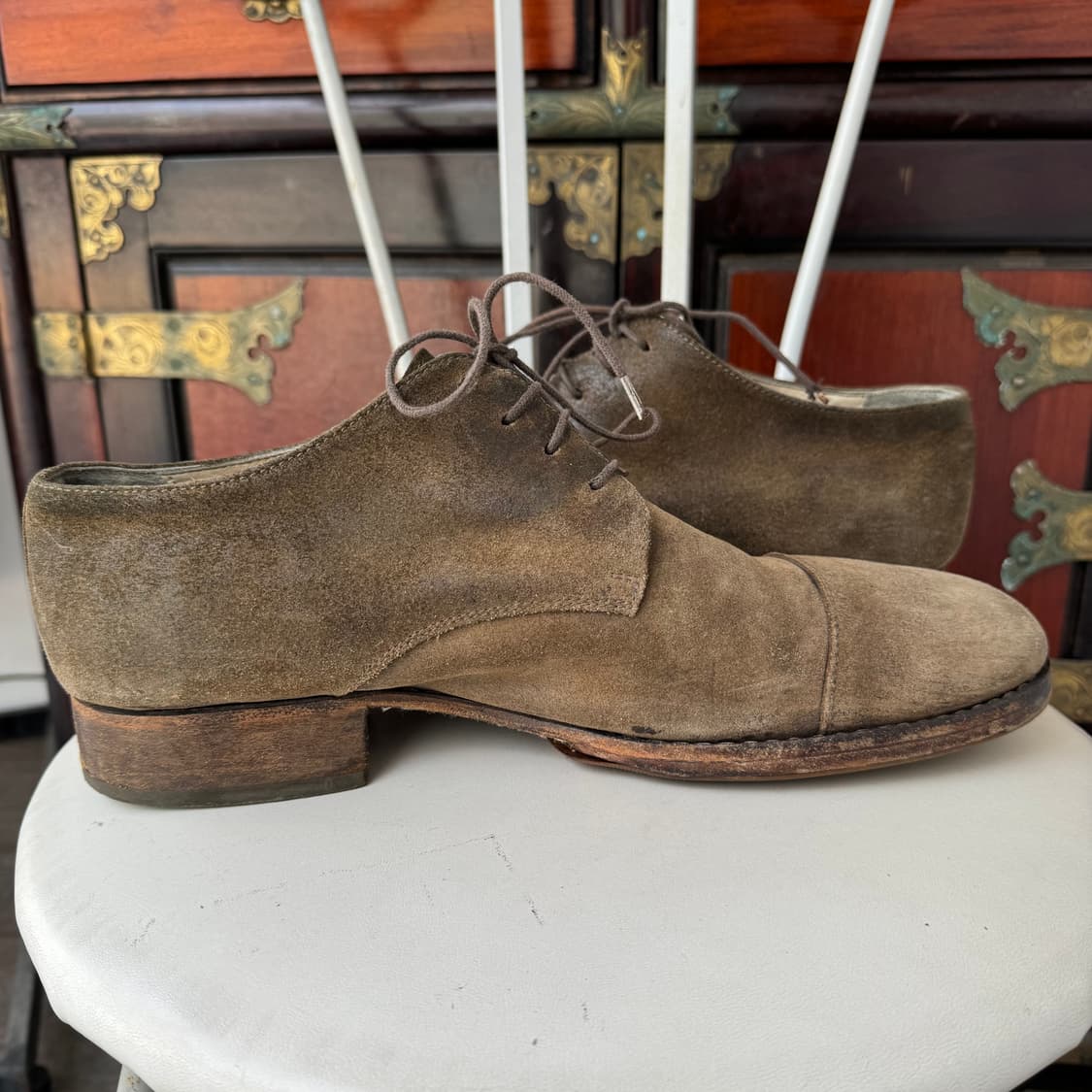 Carpe Diem 누벅 레더 더비 슈즈 상품이미지2