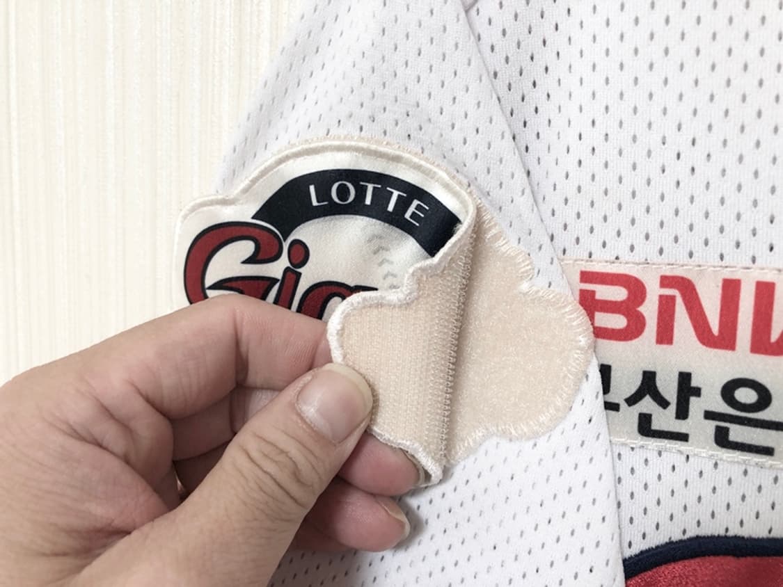 KBO 카파 롯데자이언츠 선수실착 홈유니폼/져지 #85 김도규 상품이미지6