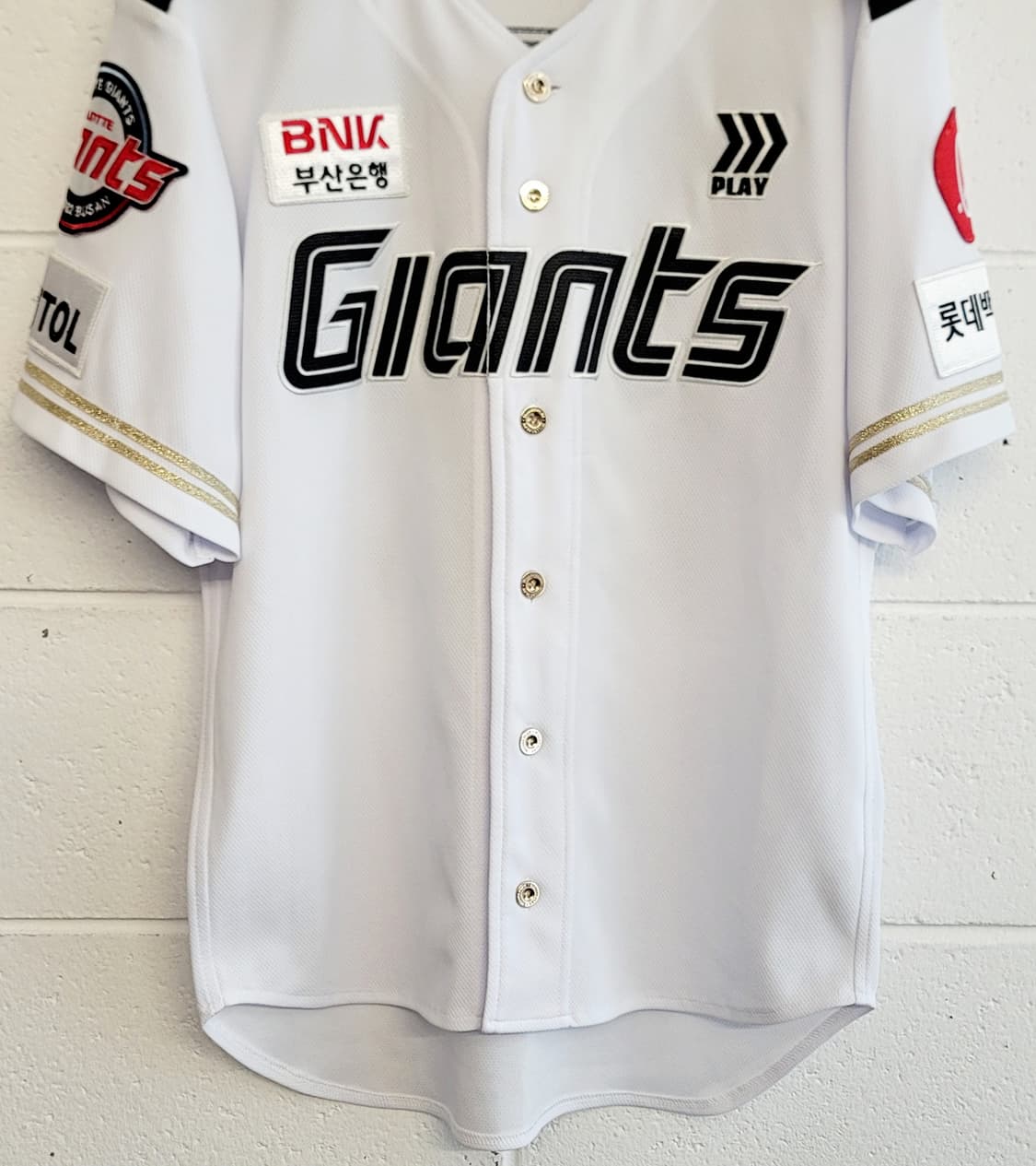 롯데자이언츠 2024 밀리터리 해군 프로페셔널 유니폼(No.91 윤동희) 상품이미지4