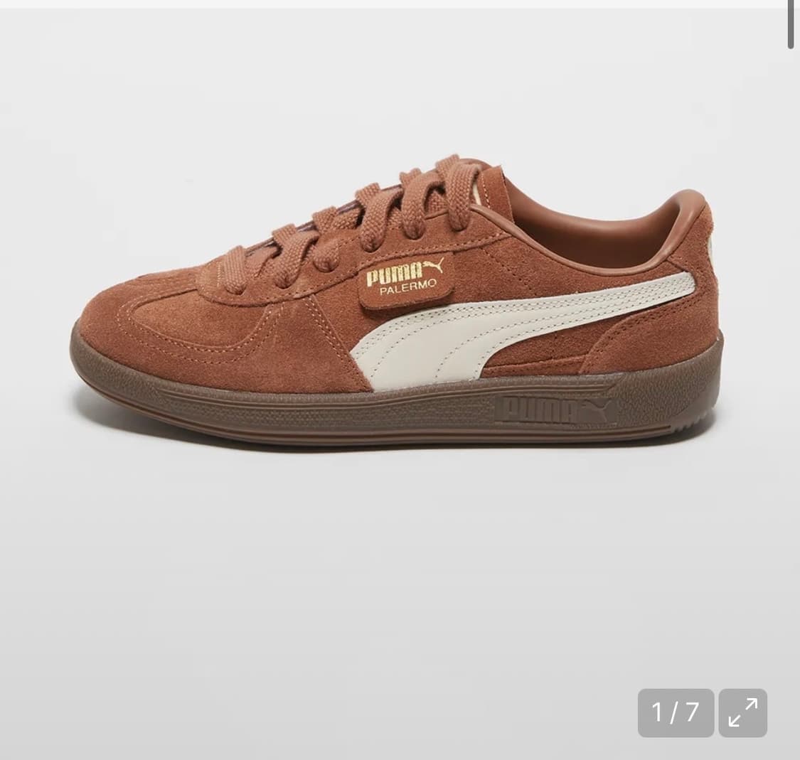 푸마 팔레르모 브라운-화이트 235 상품이미지1