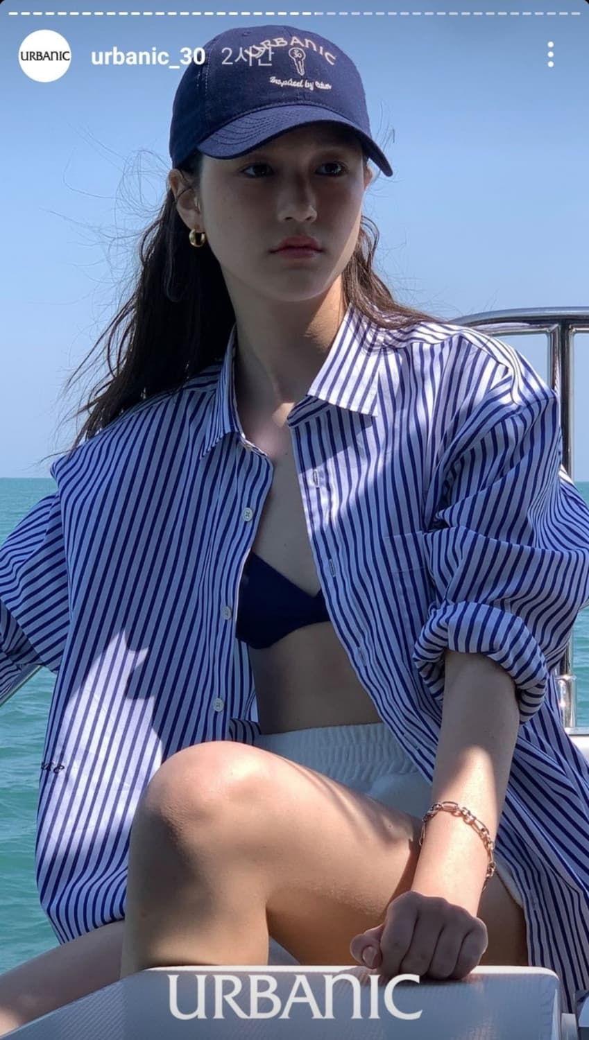 얼바닉 캡틴 스트라이프 셔츠  상품이미지3