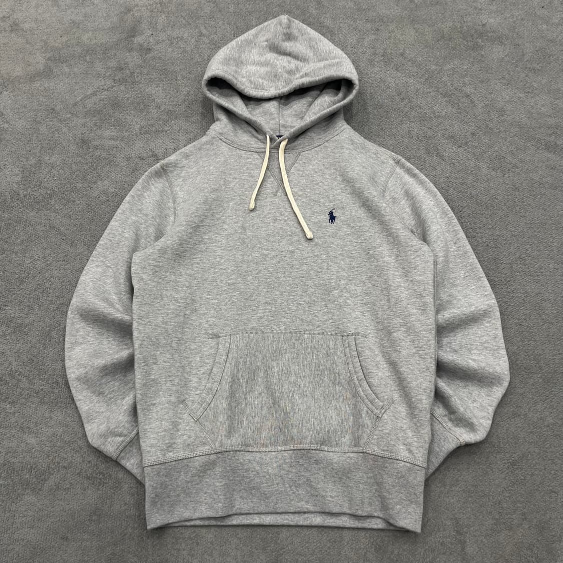 S 폴로 랄프로렌 그레이 기모 후드티 상품이미지1