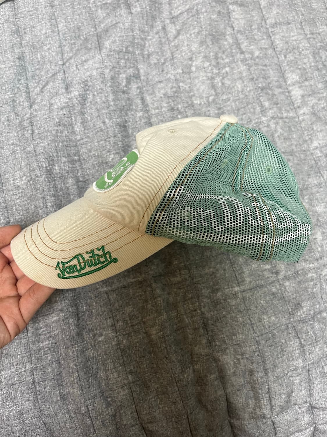 본더치 그린 매쉬캡 모자 상품이미지3