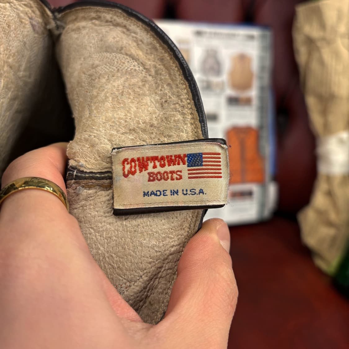 80s 카우보이 부츠 헤리티지 스크롤 패턴 로데오 웨스턴 부츠 N570 상품이미지7