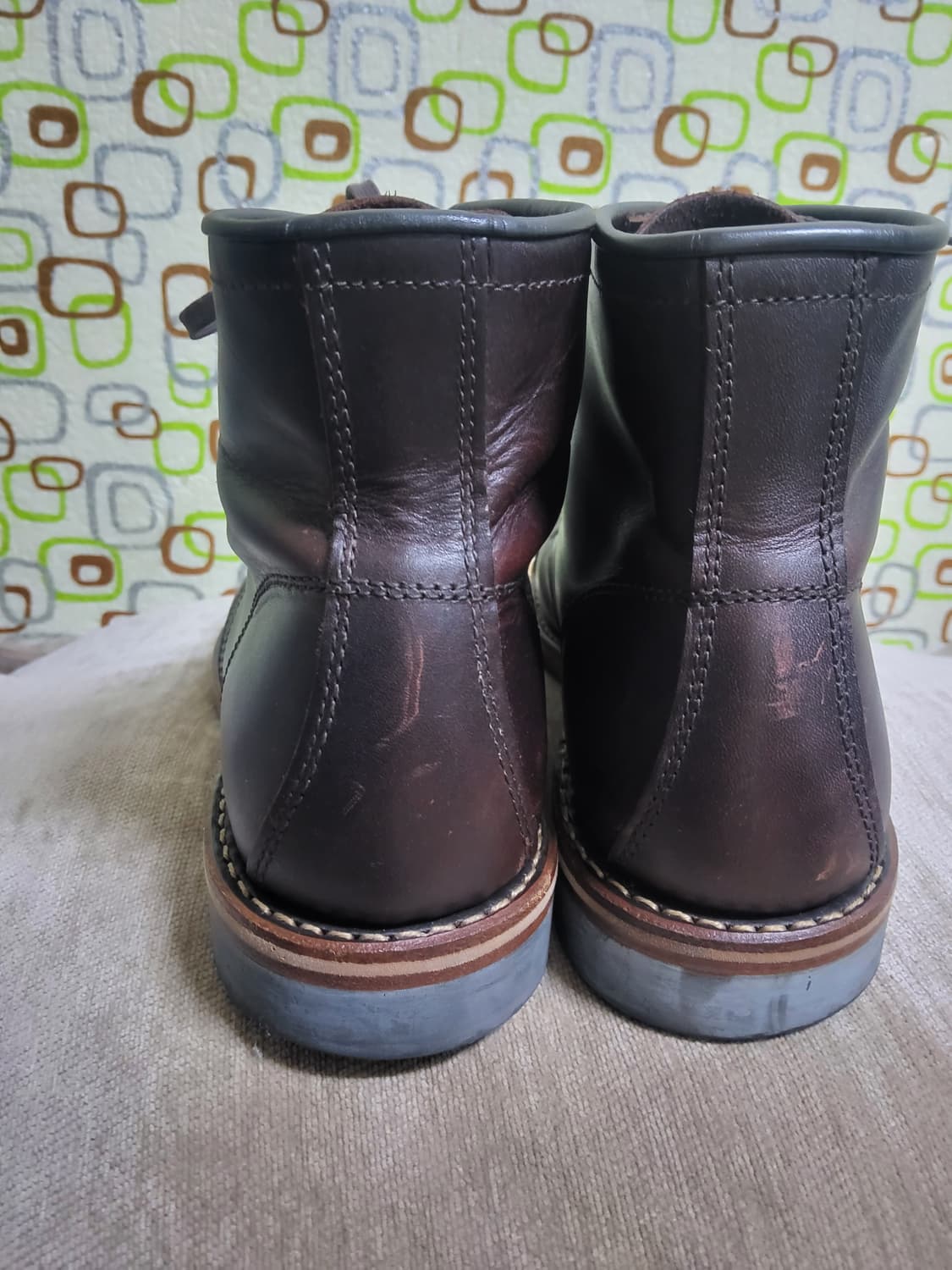 호킨스 에스팁 부츠 265사이즈  브라운 토캡부츠 상품이미지4